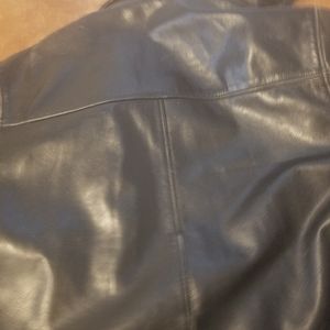 Mens leather coat